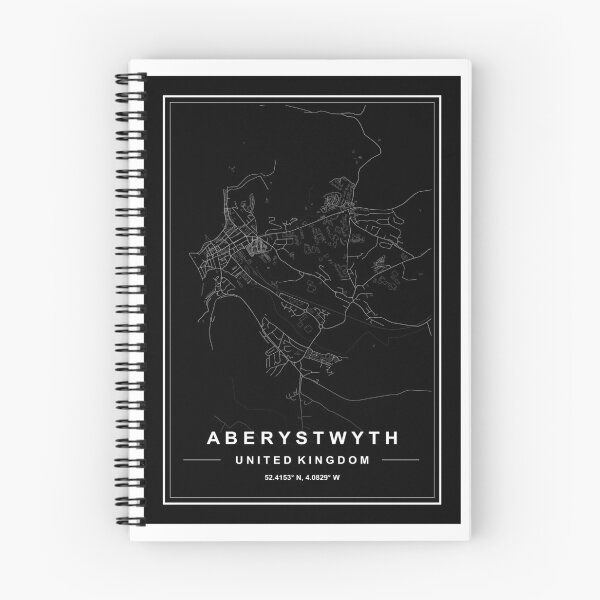 Item preview, Aberystwyth City Map designed and sold by SHAMPAIN-ART-CO.