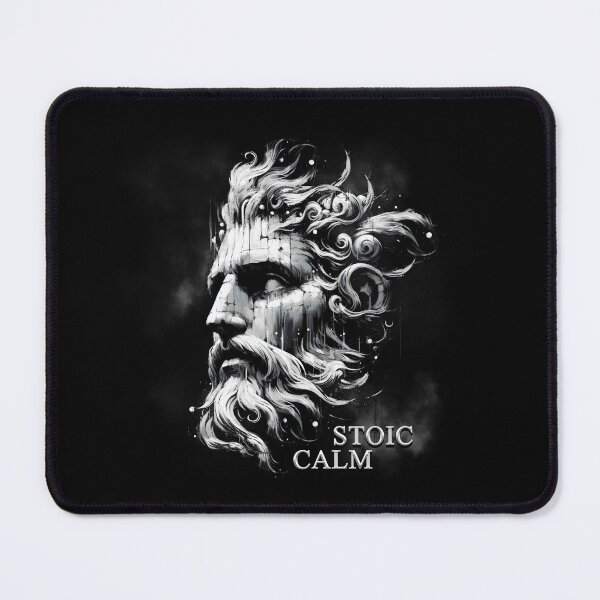Item preview, Stoic calm, Stoic peace, inner peace, stoic philosophy, emotional balance, contemplation designed and sold by CrisMor-Art.