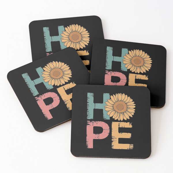 Item preview, Vintage HOPE Sign with Sunflower Design designed and sold by love3617.
