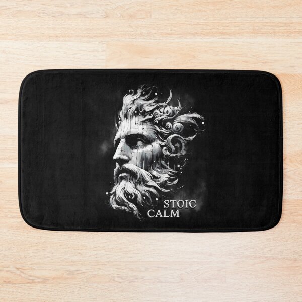 Item preview, Stoic calm, Stoic peace, inner peace, stoic philosophy, emotional balance, contemplation designed and sold by CrisMor-Art.