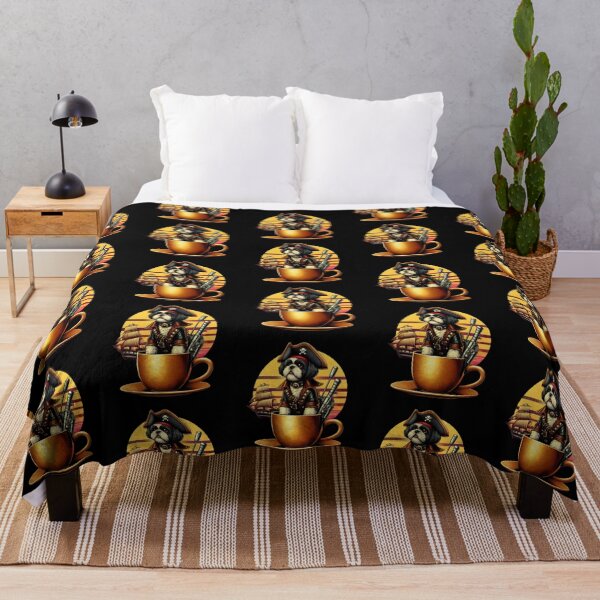 Item preview, Pirate Shih tzu Dog funny vintage t-shirts designed and sold by PAVOXAR.