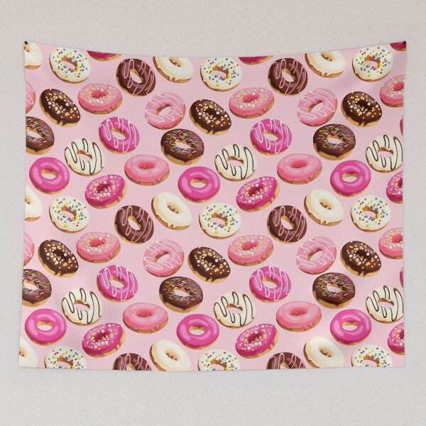 Item preview, Pink Delicious Retro Donuts designed and sold by newburyboutique.