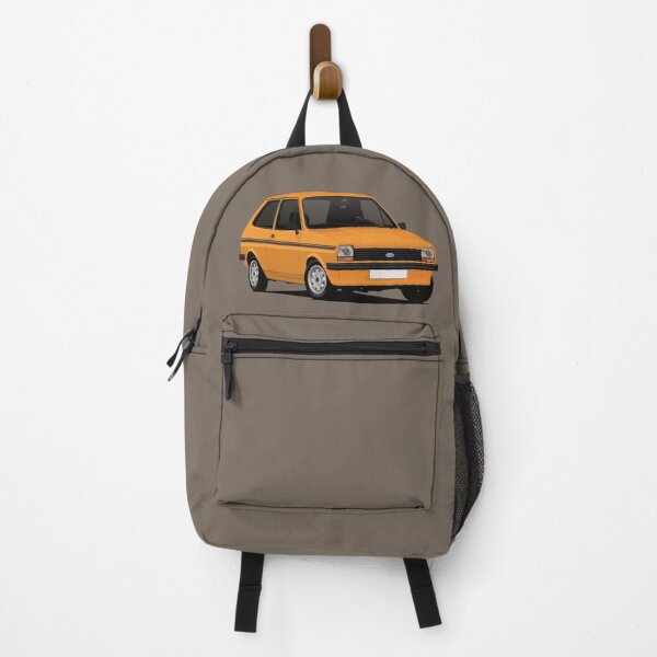 Item preview, Cornering Fiesta Mk1 - orange - black stripes designed and sold by knappidesign.