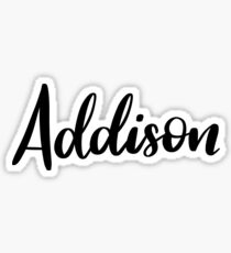 Addison Sticker