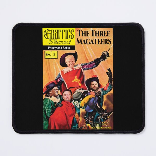 Item preview, The Three Magateers designed and sold by EyeMagined.