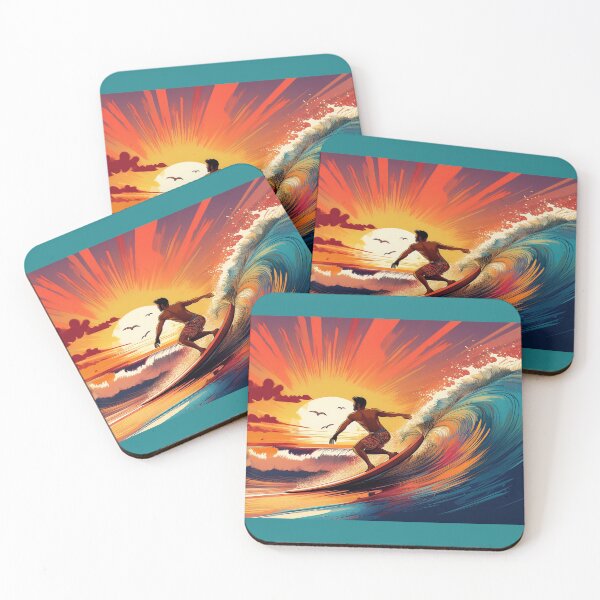Item preview, Surfing Wave Rider designed and sold by CALM-in-CHAOS.