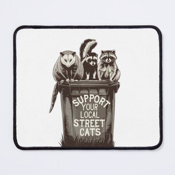 Item preview, Street Cats, support your local street cats designed and sold by Playful Strokes pom@pom.