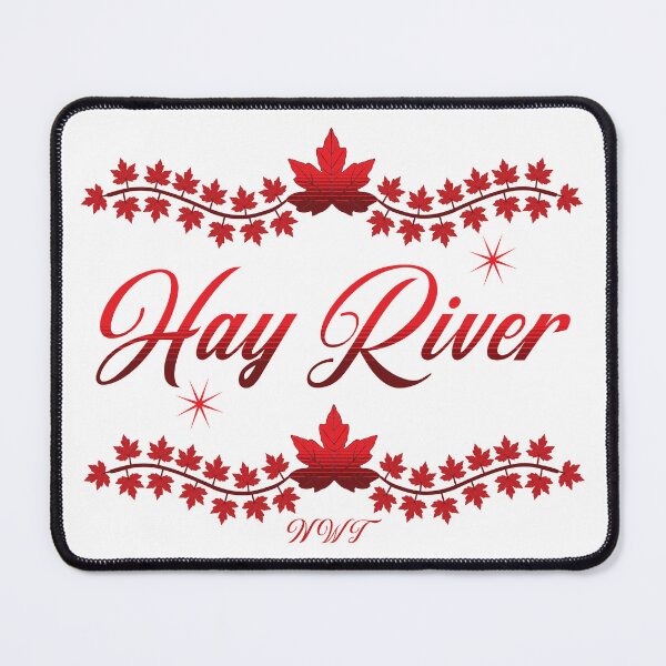 Item preview, Hay River NWT in a Big Bold and Red Design from Tjays on a Cool designed and sold by TJays.