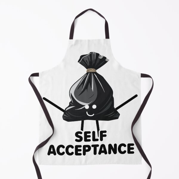 Item preview, Self Acceptance Character funny sticker designed and sold by The-Floral-One.
