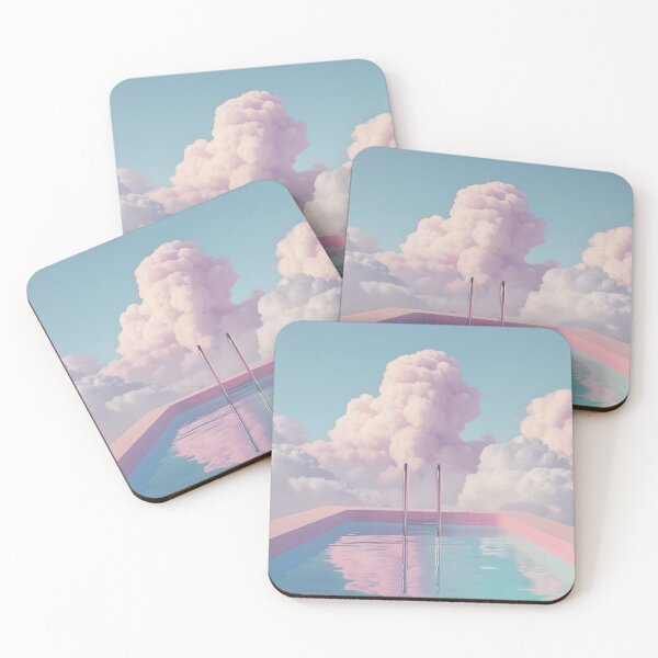 Item preview, Pink Swimming Pool Sky View designed and sold by DreamyArtDesign.