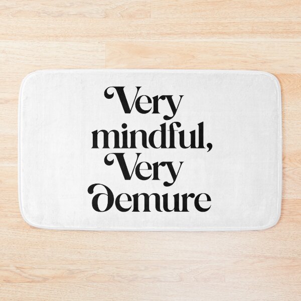 Item preview, very demure, very mindful classy trendy cute designed and sold by RedCircleArt.