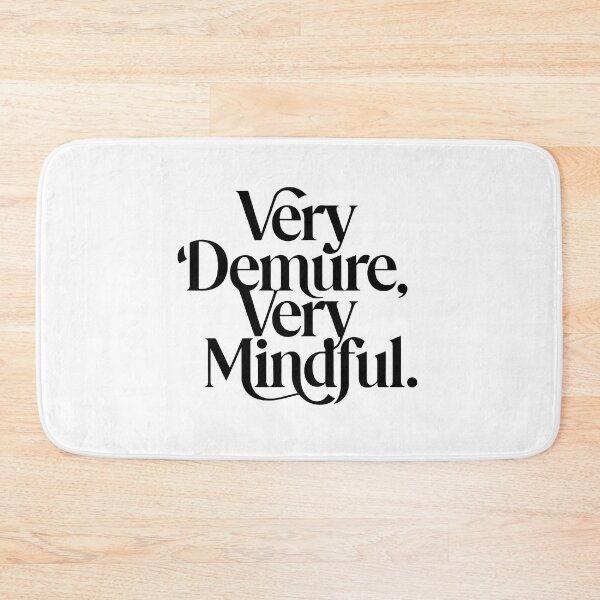 Item preview, very demure, very mindful classy trendy cute designed and sold by RedCircleArt.