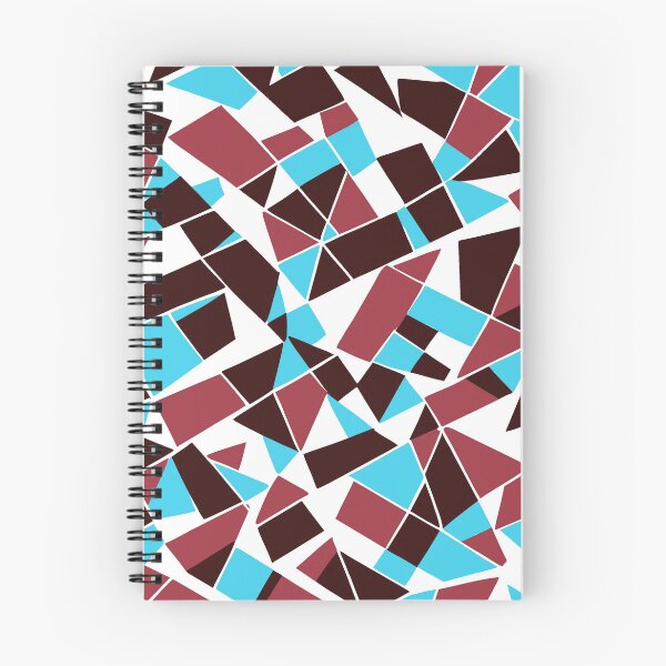 Item preview, Geodesic Geometric Abstract Art 6 Red Blue Brown designed and sold by taiche.