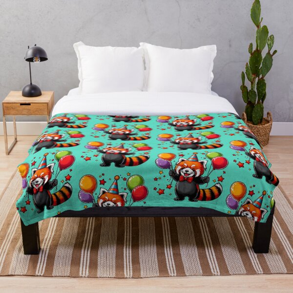 Item preview, Fiesta Panda Rojo designed and sold by Ghost on Toast.