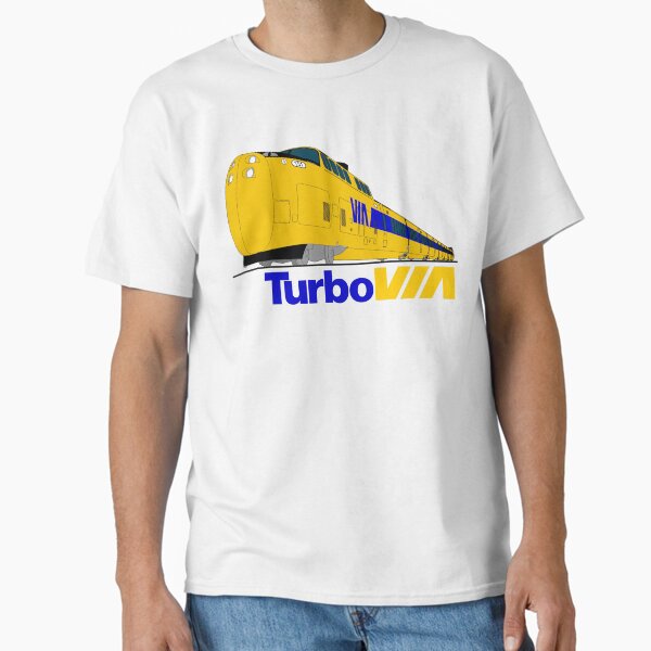 Vista previa del artículo con la obra «Tren turbo de VIA Rail Canada», diseñado y vendido por Kingston Sub by Jason Shron.