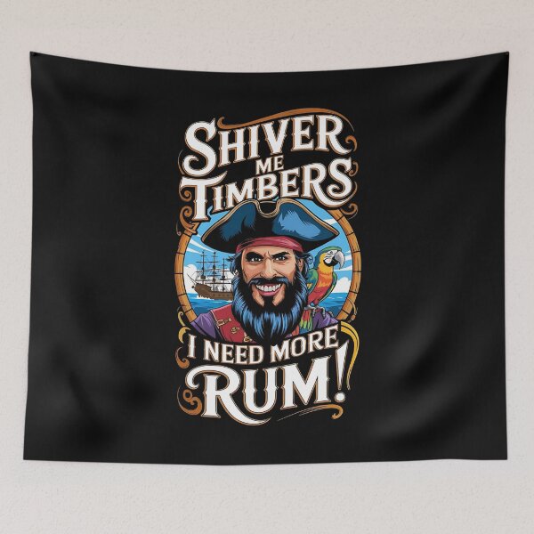 Item preview, Talk Like A Pirate Day Shiver Me Timbers tlapd designed and sold by ZeptepiTrends.