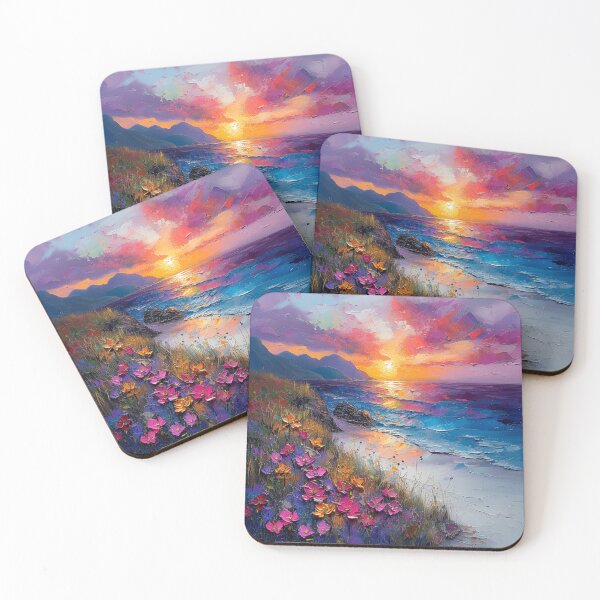 Item preview, Flowered Seascape designed and sold by Dawn van Doorn.