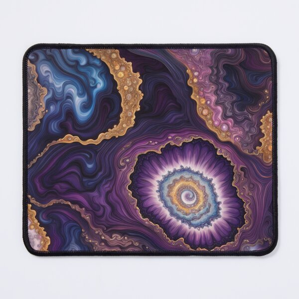 Item preview, Purple Cosmic Geode Swirl designed and sold by BirdsnStuff.