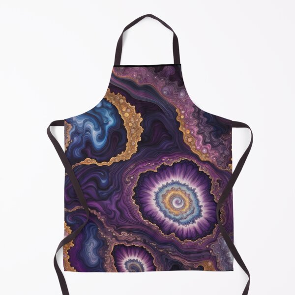 Item preview, Purple Cosmic Geode Swirl designed and sold by BirdsnStuff.