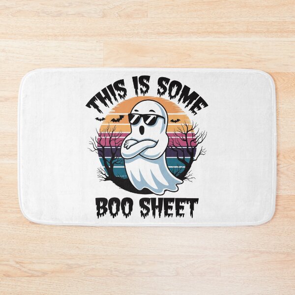 Item preview, Cool Ghost This Is Some Boo Sheet Halloween Pun Design designed and sold by Inspire-DuDe.