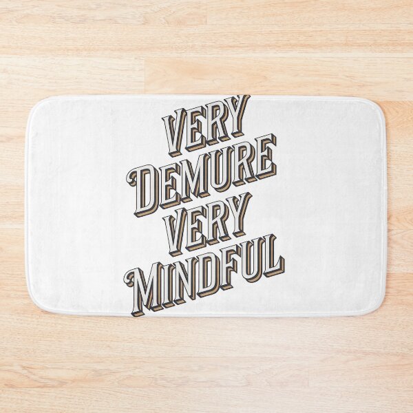 Item preview, very demure, very mindful classy trendy cute designed and sold by RedCircleArt.