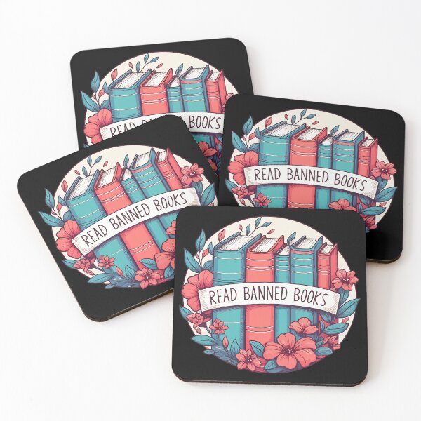 Item preview, Read Banned Books Floral designed and sold by TomFrontierArt.