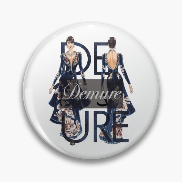 Item preview, Very demure, very mindful classy trendy cute designed and sold by RedCircleArt.