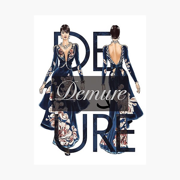 Item preview, Very demure, very mindful classy trendy cute designed and sold by RedCircleArt.