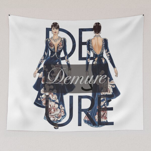 Item preview, Very demure, very mindful classy trendy cute designed and sold by RedCircleArt.