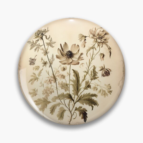 Artikelvorschau, Vintage botanische Illustration entworfen und verkauft von BirdsnStuff.