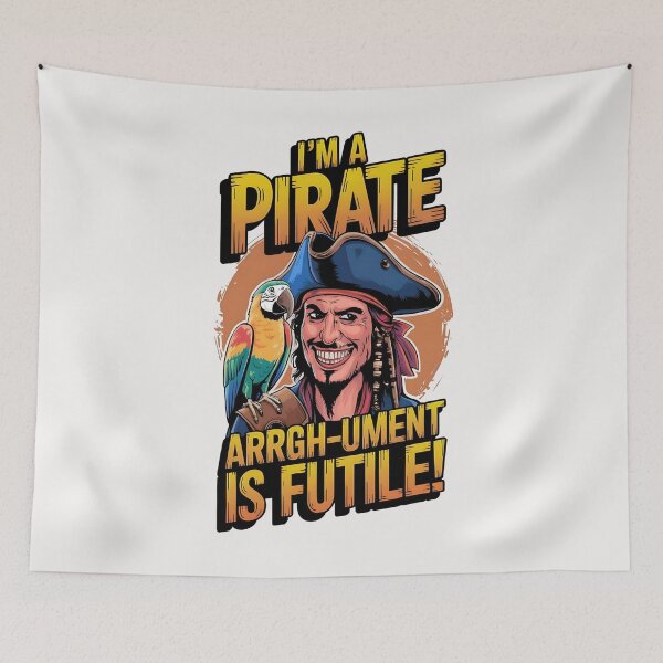 Item preview, Talk Like A Pirate Day I'm A Pirate Arrgh-ument Is Futile tlapd designed and sold by ZeptepiTrends.