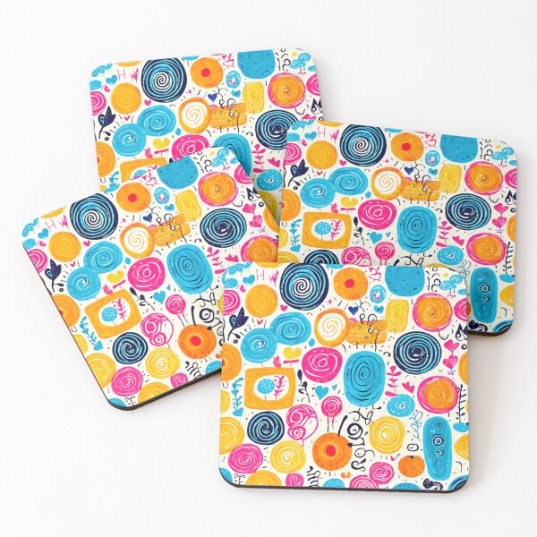 Item preview, Whimsical Doodle Pattern designed and sold by BirdsnStuff.