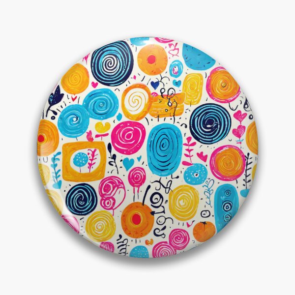 Item preview, Whimsical Doodle Pattern designed and sold by BirdsnStuff.