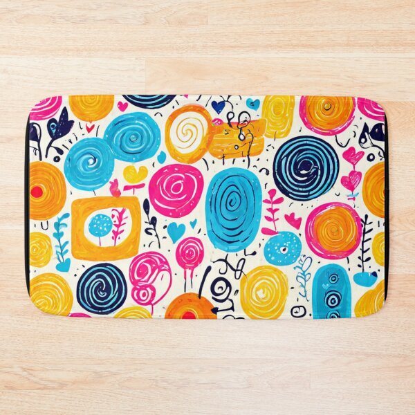 Item preview, Whimsical Doodle Pattern designed and sold by BirdsnStuff.