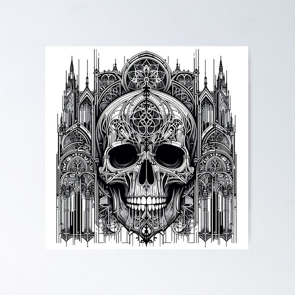 Item preview, Skull No.5 designed and sold by MJNurmi.