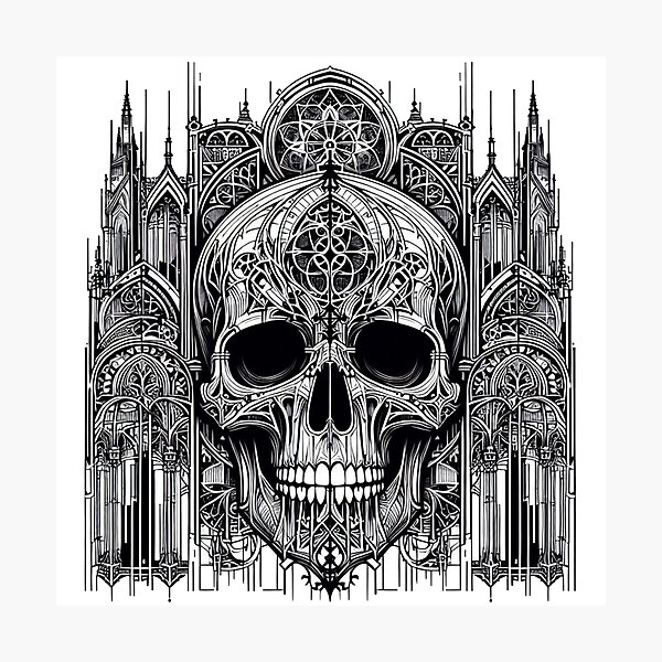 Item preview, Skull No.5 designed and sold by MJNurmi.