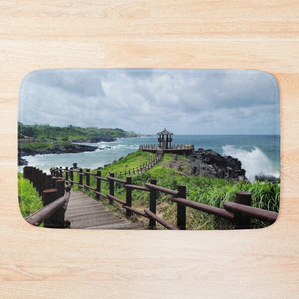 Item preview, The beautiful scenery of the wavy  'dalgmeolu', east of Jeju, Korea. designed and sold by human8891.