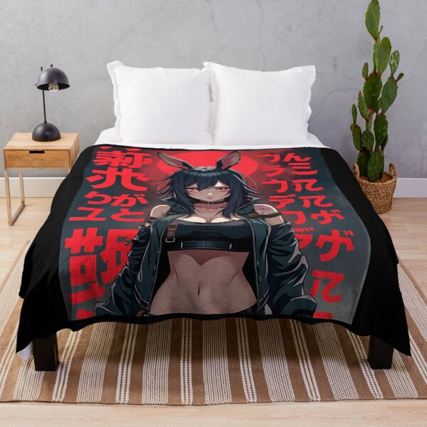 Item preview, Anime Bunny Girl Cyberpunk Japan designed and sold by artbybrado.