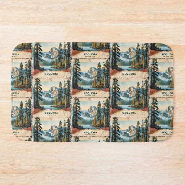 Item preview, Sequoia National Park Postcard Vintage Retro Travel designed and sold by TravelPostcardGems.