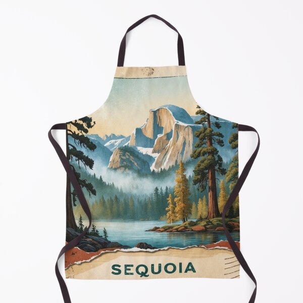Item preview, Sequoia National Park Postcard Vintage Retro Travel designed and sold by TravelPostcardGems.