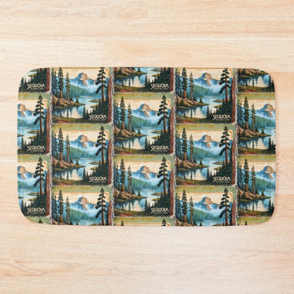 Item preview, Sequoia National Park Postcard Vintage Retro Travel designed and sold by TravelPostcardGems.