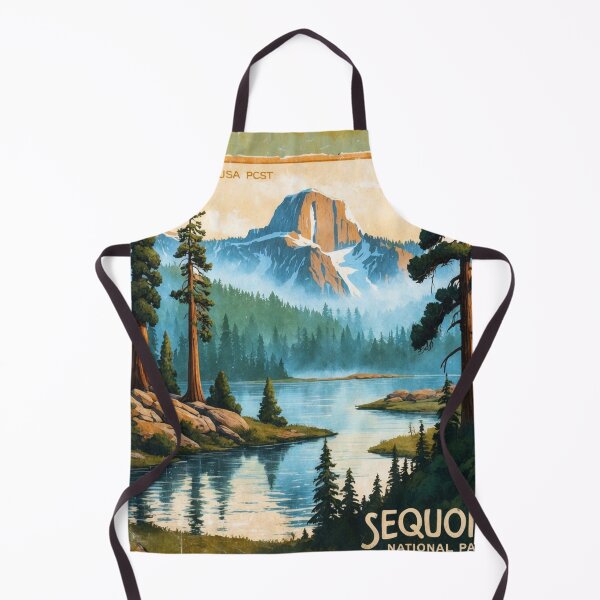 Item preview, Sequoia National Park Postcard Vintage Retro Travel designed and sold by TravelPostcardGems.