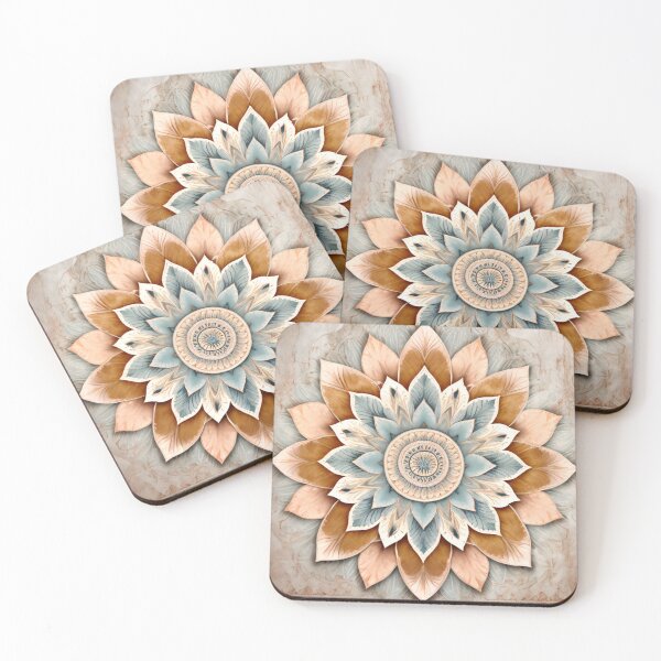 Artikelvorschau, Strukturiertes Boho-Mandala-Muster entworfen und verkauft von BirdsnStuff.