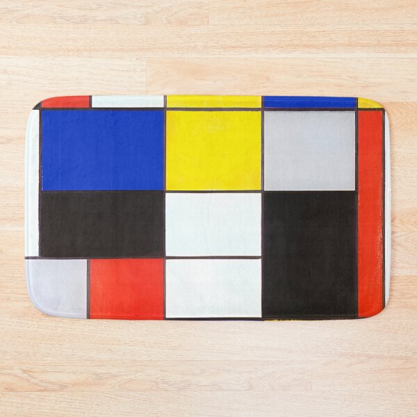 Item preview, Mondrian Painting Composition A Poster designed and sold by Teetans.