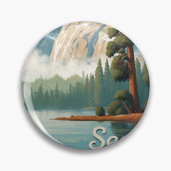 Item preview, Copy of Sequoia National Park Postcard Vintage Retro Travel designed and sold by TravelPostcardGems.