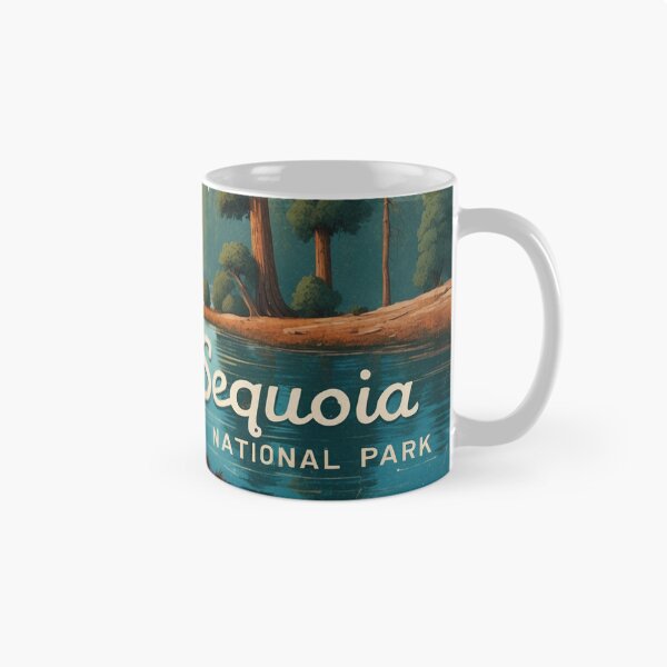 Item preview, Copy of Sequoia National Park Postcard Vintage Retro Travel designed and sold by TravelPostcardGems.
