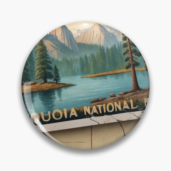 Item preview, Sequoia National Park Postcard Vintage Retro Travel designed and sold by TravelPostcardGems.