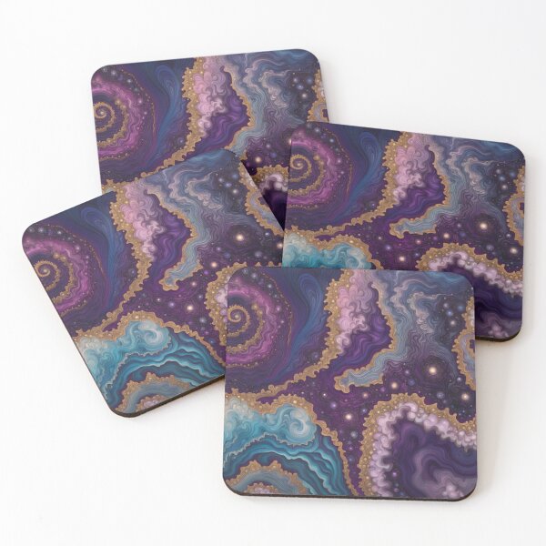 Item preview, Purple Cosmic Geode Swirl designed and sold by BirdsnStuff.