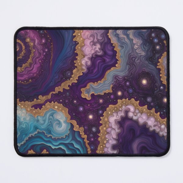 Item preview, Purple Cosmic Geode Swirl designed and sold by BirdsnStuff.