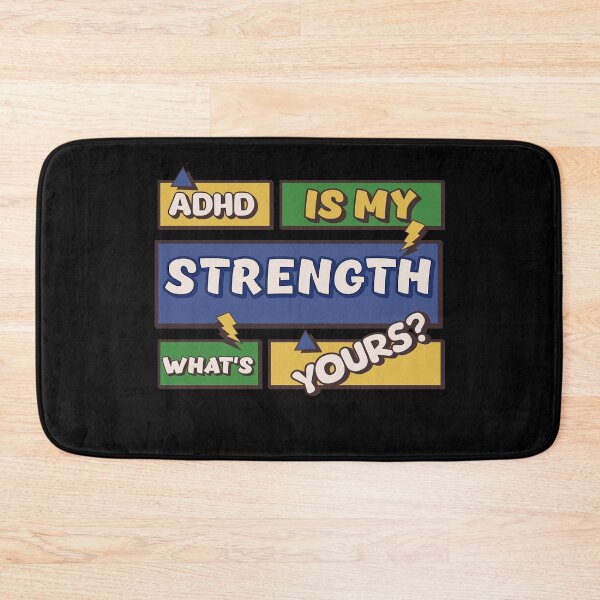 Item preview, ADHD Is My Strength, What's Yours? designed and sold by 2Cheesy4U.
